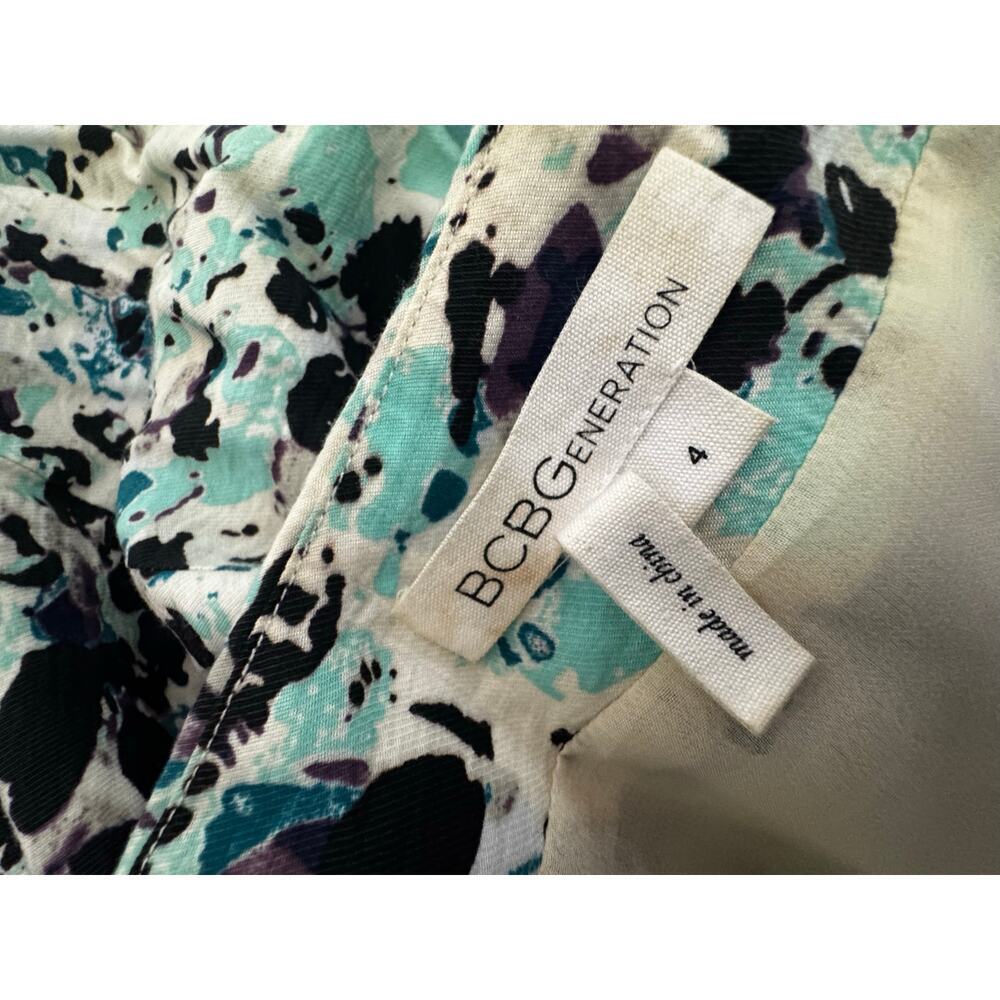 Bcbgeneration Strapless Zip-Front Mini Dress Size… - image 5